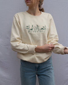 Mossbrook Embroidered Crew